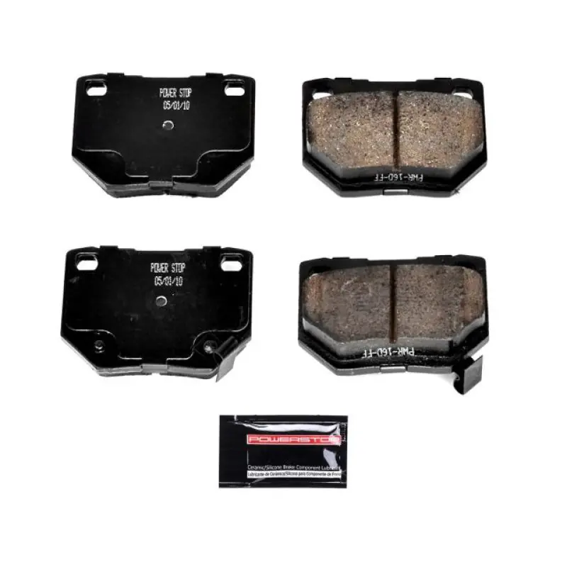 Power Stop 90-96 Nissan 300ZX Rear Z23 Evolution Sport Brake Pads w/Hardware (PSBZ23-461)