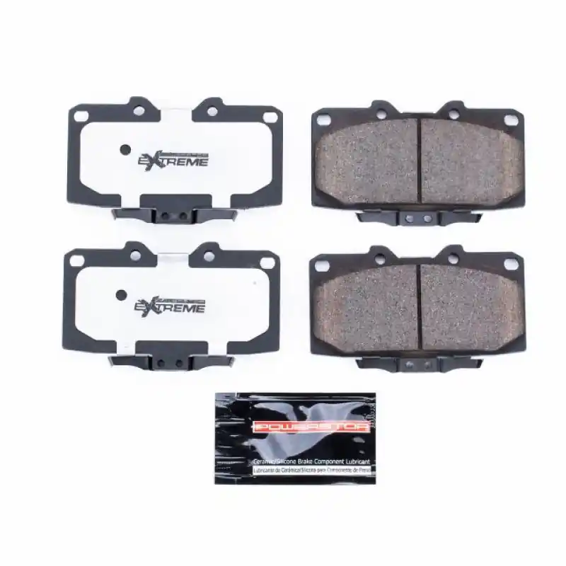 Power Stop 89-96 Nissan 300ZX Front Z26 Extreme Street Brake Pads w/Hardware (PSBZ26-647)