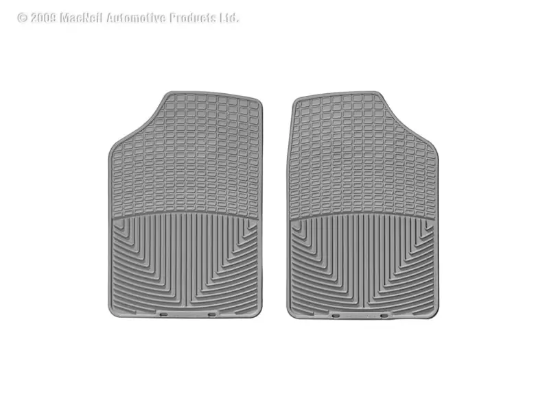 WeatherTech 94 Lincoln Town Car Front Rubber Mats - Grey (WETW2GR)