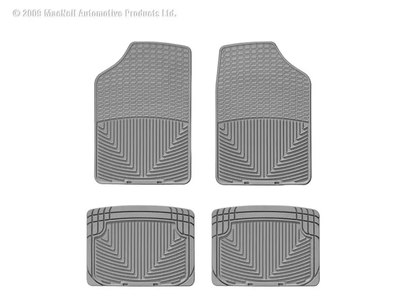 WT Rubber Mats - Rear - Grey (WETW2GR-W20GR)