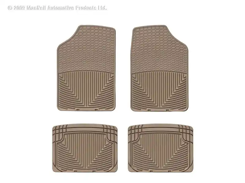 WT Rubber Mats - Rear - Tan (WETW2TN-W20TN)
