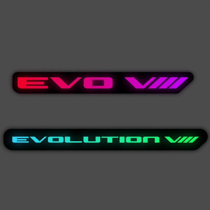 Lit Logos Evo 8 Grill Badge | 2003-2005 Evolution 8