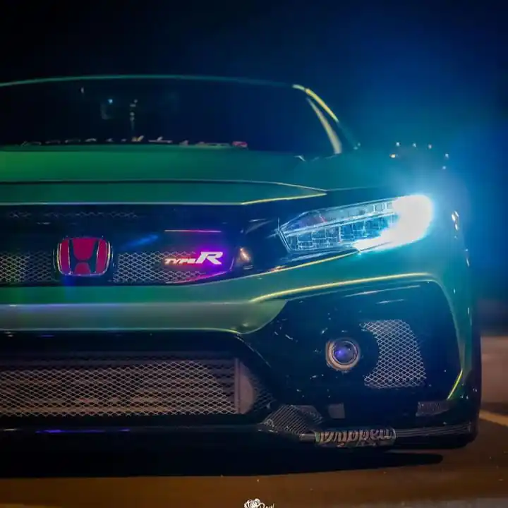 Lit Logos Type R Grill Badge