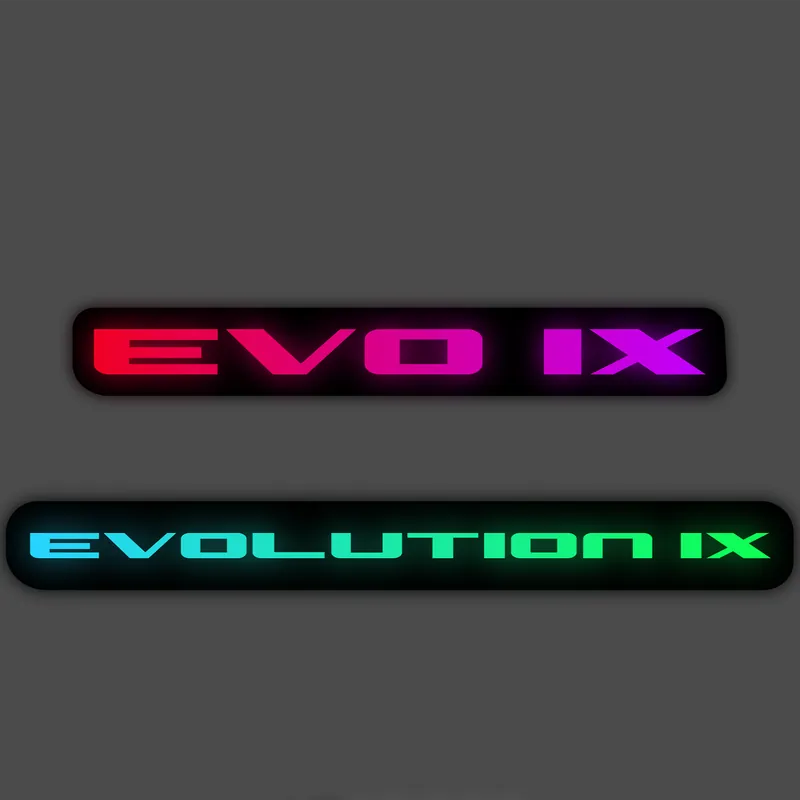 Lit Logos Evo 9 Grill Badge | 2005-2007 Evolution 9