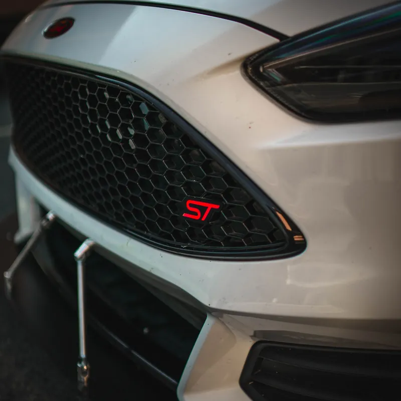 Lit Logos ST Grill Badge | 2013-2018 Focus & Fiesta