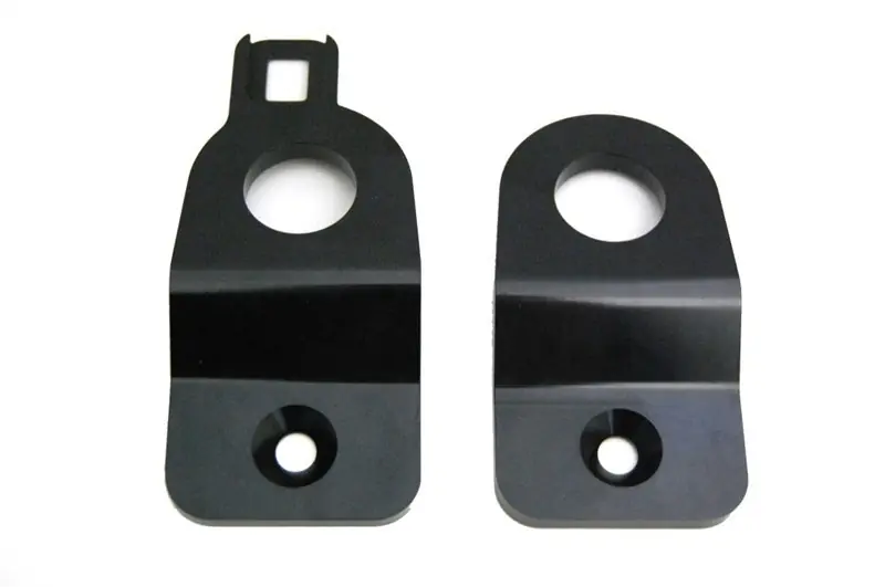 Torque Solution Black Radiator Stay Bracket: 02-07 Subaru Impreza (Inc WRX / STI) (TQSTS-SU-204B)
