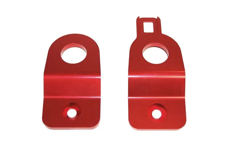Torque Solution Red Radiator Stay Bracket: 02-07 Subaru Impreza (Inc WRX / STI) (TQSTS-SU-204R)