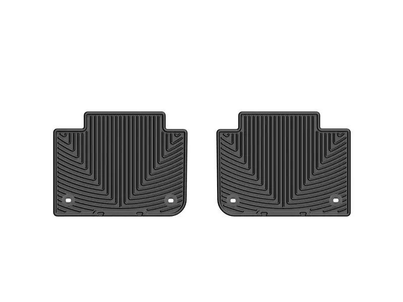WeatherTech 13+ Lexus GS Rear Rubber Mats - Black (WETW280)
