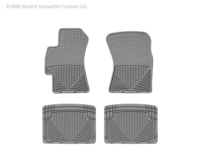 WT Rubber Mats - Rear - Grey (WETW52GR-W20GR)
