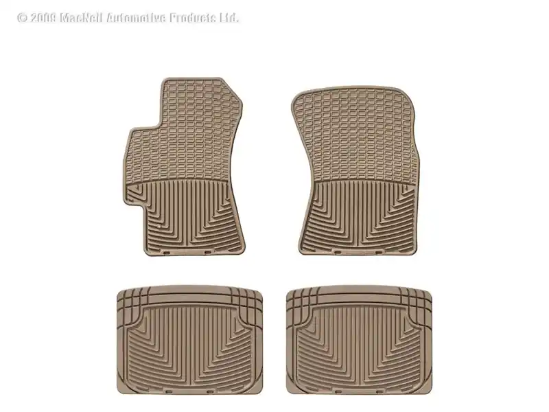 WT Rubber Mats - Rear - Tan (WETW52TN-W20TN)