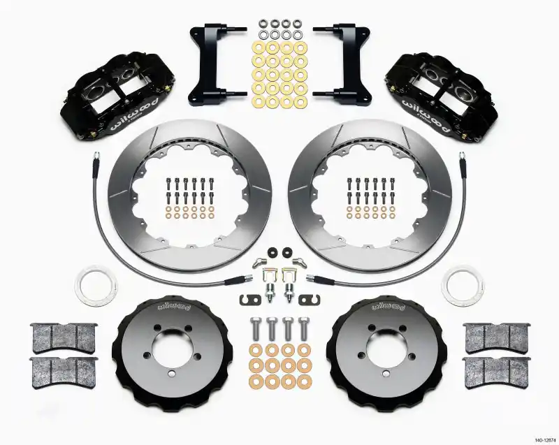 Wilwood Narrow Superlite 6R Front Hat Kit 13.06in 1999-2012 Subaru WRX w/Lines (WIL140-12874)