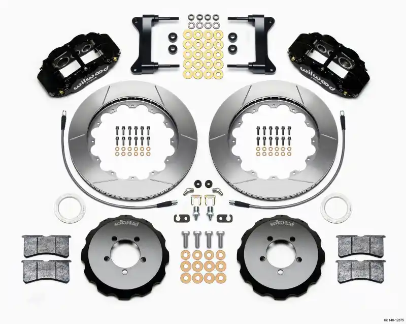 Wilwood Narrow Superlite 6R Front Hat Kit 14.00in 1999-2012 Subaru WRX w/Lines (WIL140-12875)
