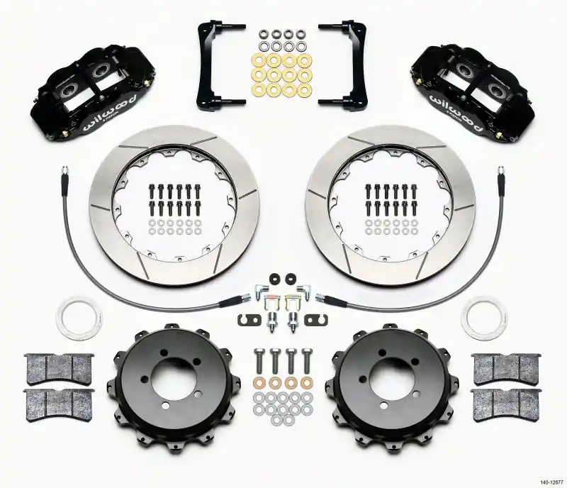 Wilwood Narrow Superlite 4R Rear Kit 12.88in 2008-2012 Subaru WRX w/Lines (WIL140-12877)