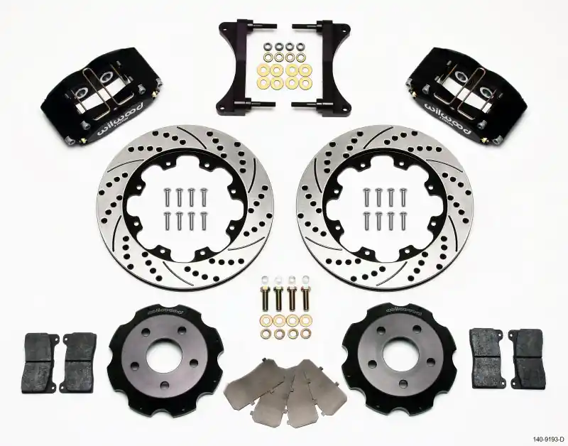 Wilwood Dynapro Radial Front Kit 12.00in Drilled Subaru Impreza WRX (*Line Kit Needed*) (WIL140-9193-D)