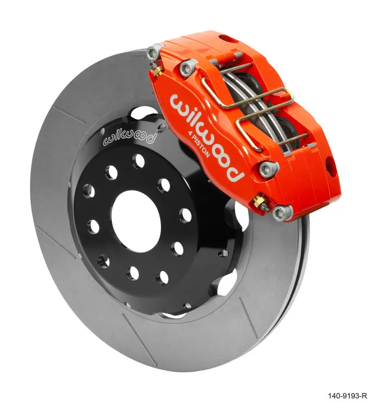 Wilwood Dynapro Radial Front Kit 12.00in Red Subaru Impreza WRX (*Line Kit Needed*) (WIL140-9193-R)