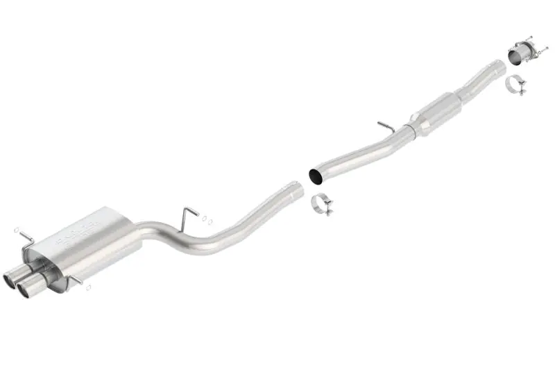 Borla 02-07 WRX Twin Tip Hush Catback Exhaust (BOR140053)