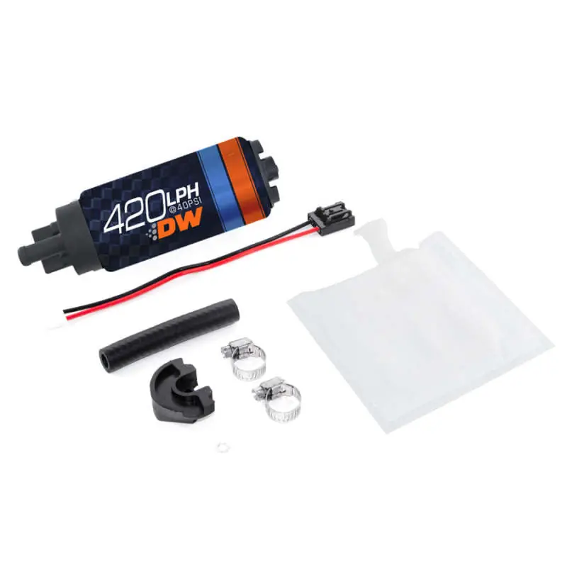 Deatschwerks DW420 Series 420lph In-Tank Fuel Pump w/ Install Kit For Forester 97-07 Impreza (DWK9-421-0791)