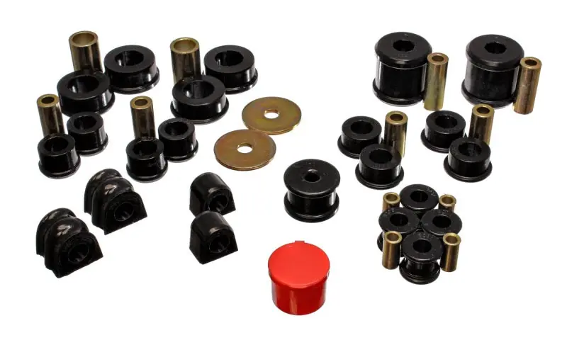 Energy Suspension 02-06 Subaru Impreza/WRX Black Hyper-Flex Master Bushing Set (ENG19.18101G)