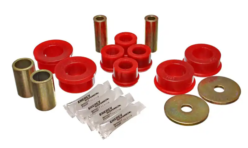 Energy Suspension 02-06 Subaru Impreza/WRX Red Front Control Arm Bushing Set (ENG19.3101R)