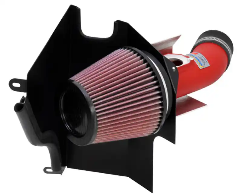 K&N 02-07 WRX/STi Wrinkle Red Typhoon Short Ram Intake (KNN69-8001TWR)