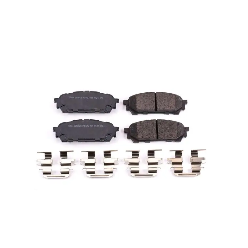 Power Stop 05-06 Saab 9-2X Rear Z17 Evolution Ceramic Brake Pads w/Hardware (PSB17-1004)