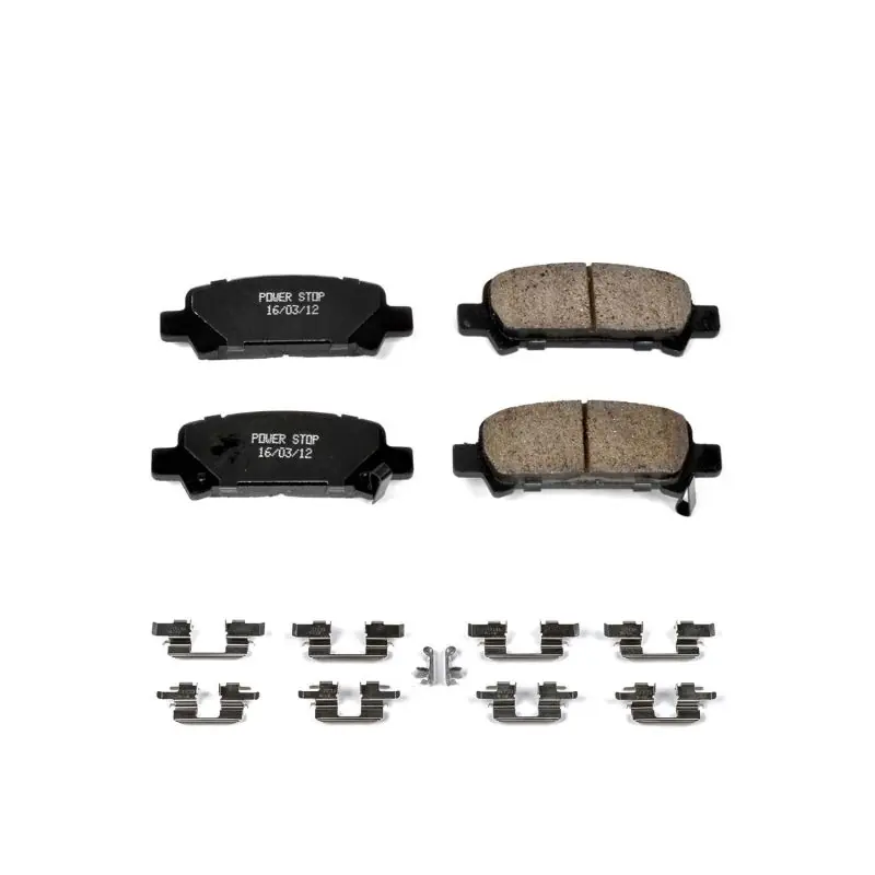Power Stop 03-06 Subaru Baja Rear Z17 Evolution Ceramic Brake Pads w/Hardware (PSB17-770)