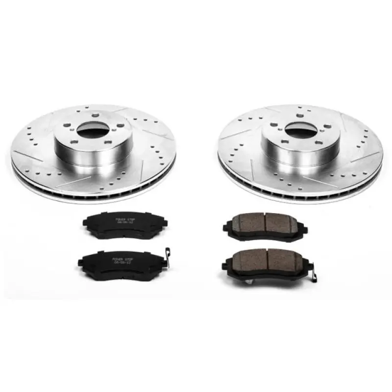 Power Stop 05-06 Saab 9-2X Front Z23 Evolution Sport Brake Kit (PSBK2373)