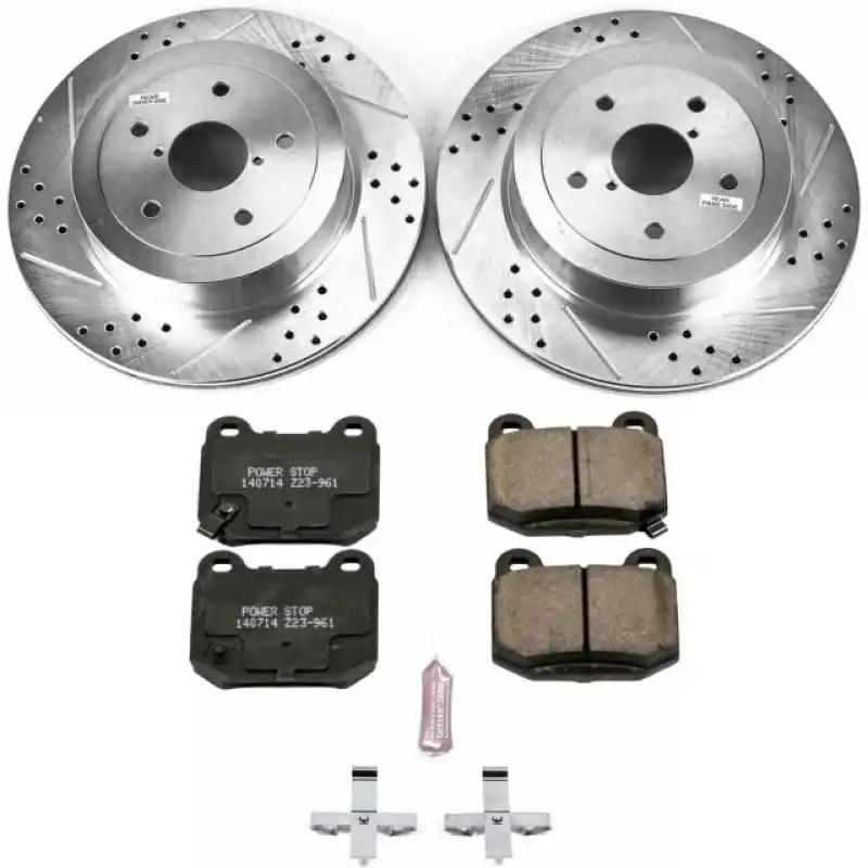 Power Stop 05-07 Subaru Impreza Rear Z23 Evolution Sport Brake Kit (PSBK2913)