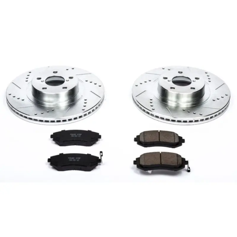 Power Stop 04-06 Subaru Baja Front Z23 Evolution Sport Brake Kit (PSBK3038)