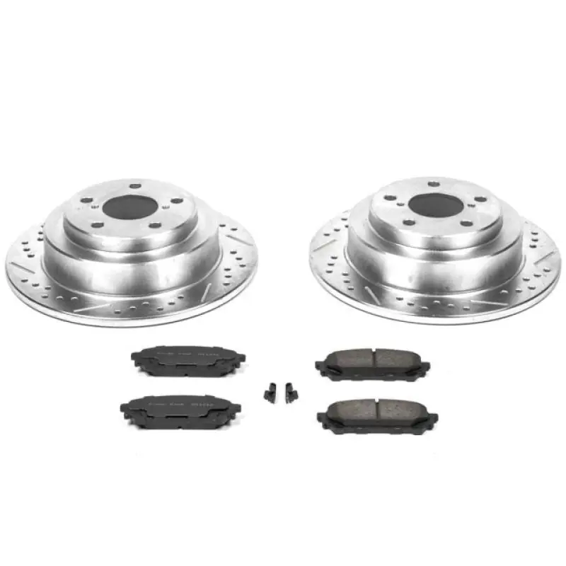 Power Stop 05-06 Saab 9-2X Rear Z23 Evolution Sport Brake Kit (PSBK447)