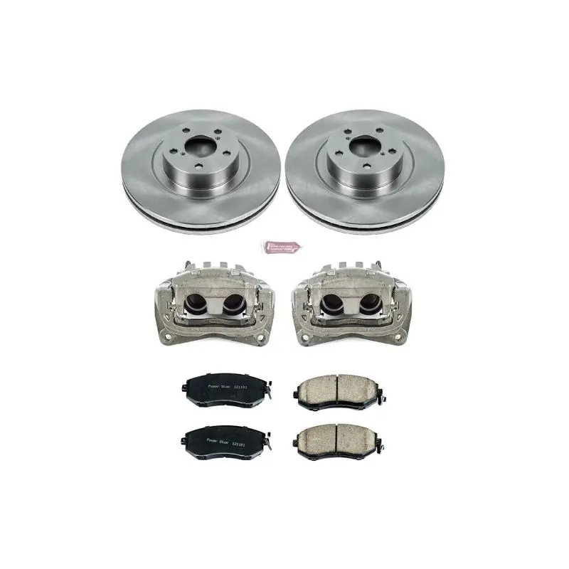 Power Stop 13-16 Scion FR-S Front Autospecialty Brake Kit w/Calipers (PSBKCOE6082)