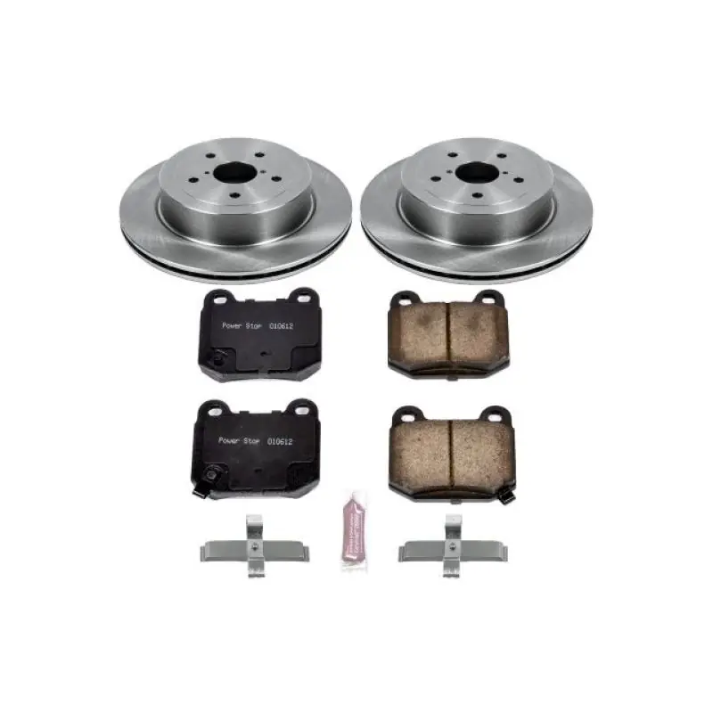 Power Stop 05-07 Subaru Impreza Rear Autospecialty Brake Kit (PSBKOE2913)