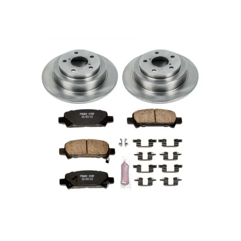 Power Stop 98-03 Subaru Forester Rear Autospecialty Brake Kit (PSBKOE449)