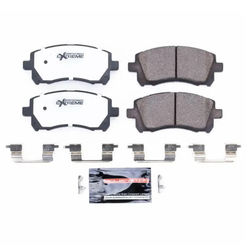Power Stop 98-02 Subaru Forester Front Z26 Extreme Street Brake Pads w/Hardware (PSBZ26-721)