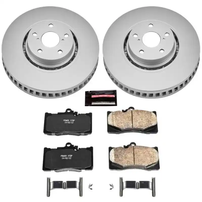 Power Stop 07-11 Lexus GS350 Front Z17 Evolution Geomet Coated Brake Kit (PSBCRK4634)