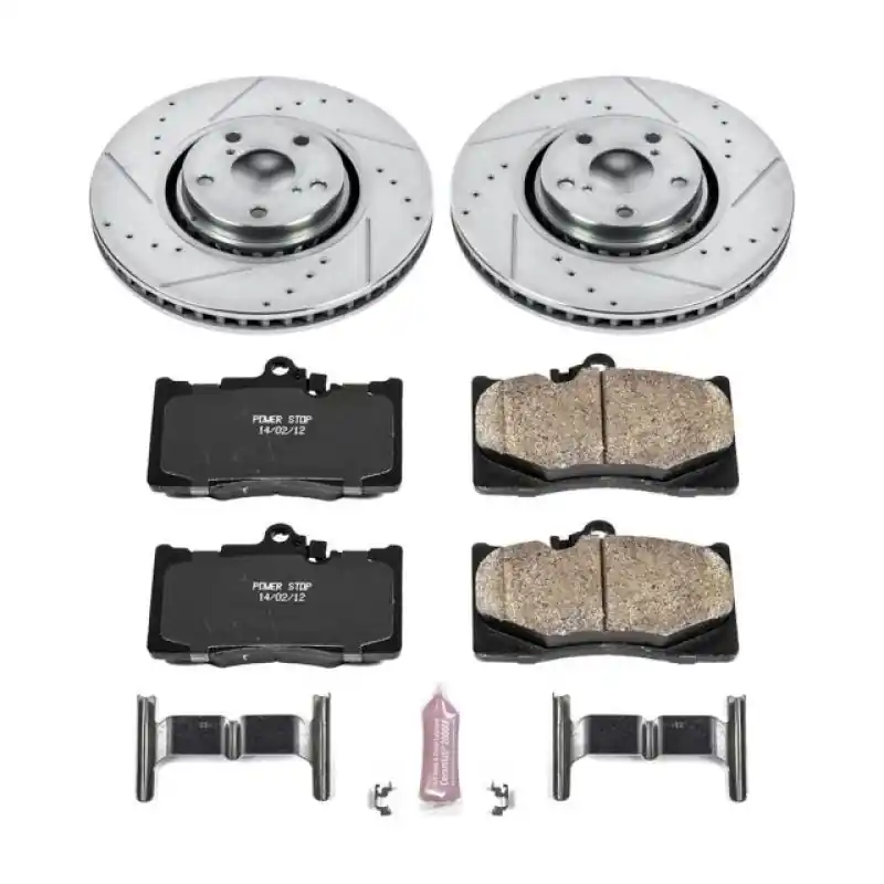 Power Stop 07-11 Lexus GS350 Front Z23 Evolution Sport Brake Kit (PSBK4634)