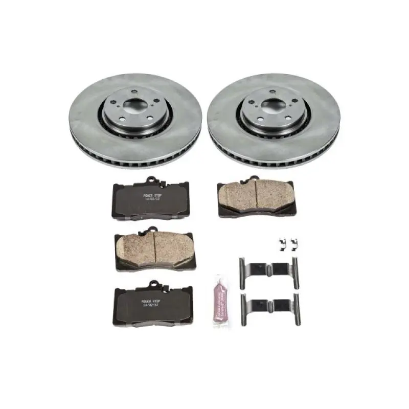 Power Stop 07-11 Lexus GS350 Front Autospecialty Brake Kit (PSBKOE4634)
