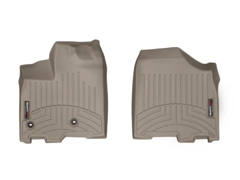 WeatherTech 13+ Toyota Sienna Front FloorLiner - Tan (WET454751)