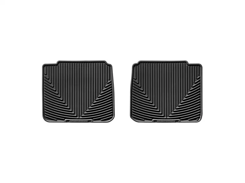 WeatherTech 06-10 Lexus GS Rear Rubber Mats - Black (WETW85)