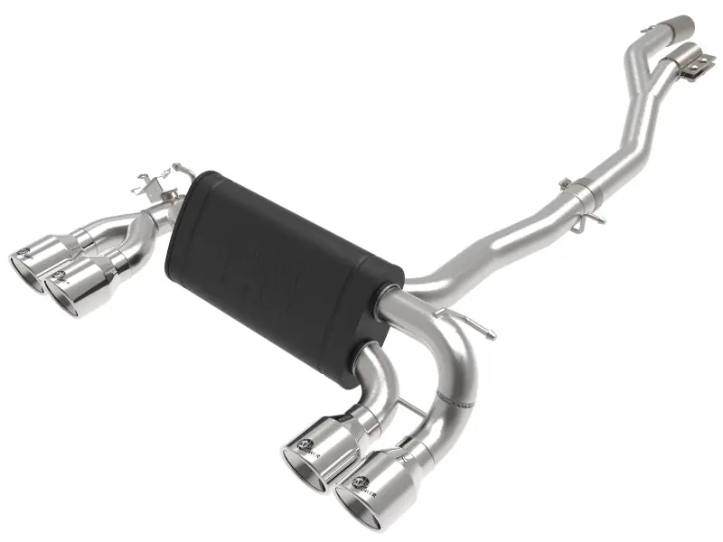 aFe MACHForce XP Exhausts Cat-Back SS 19-21 BMW M2 Competition L6-3.0L w/Polished Tips (AFE49-36350-P)