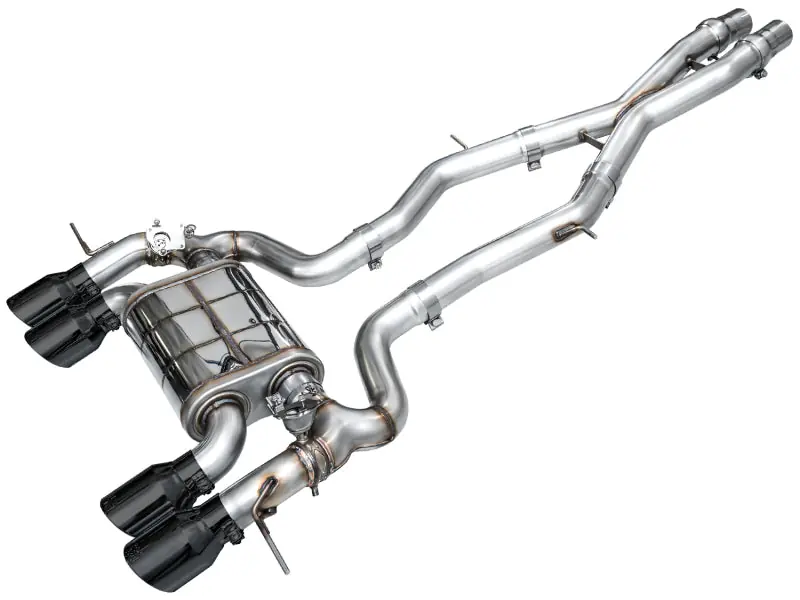 AWE Tuning 23-24 BMW G87 M2 SwitchPath Edition Exhaust - Diamond Black Tips (AWE3025-43487)