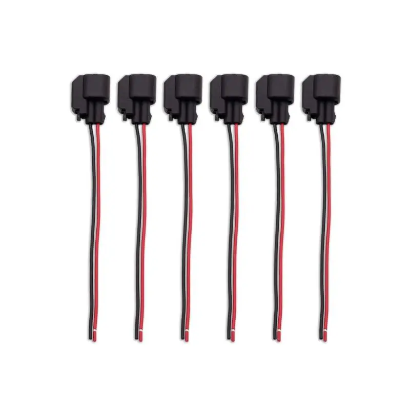 BLOX Racing Injector Pigtail Ev14 Female - Set Of 6 (BLOBXFU-00603-EV14-6)
