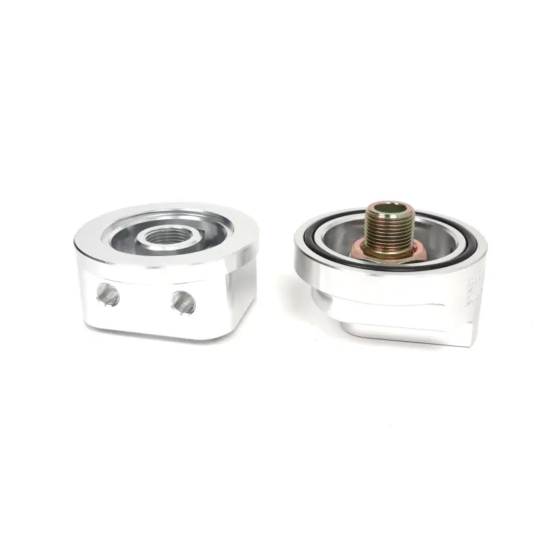 BLOX Racing Remote Oil Filter Relocation Kit - Polished (BLOBXGA-00115-PO)