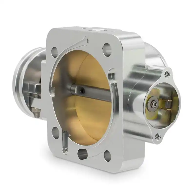 BLOX Racing Honda B/D/H/F Series Engines 74mm Silver Billet Throttle Body V2 (BLOBXIM-00204-SI-V2)
