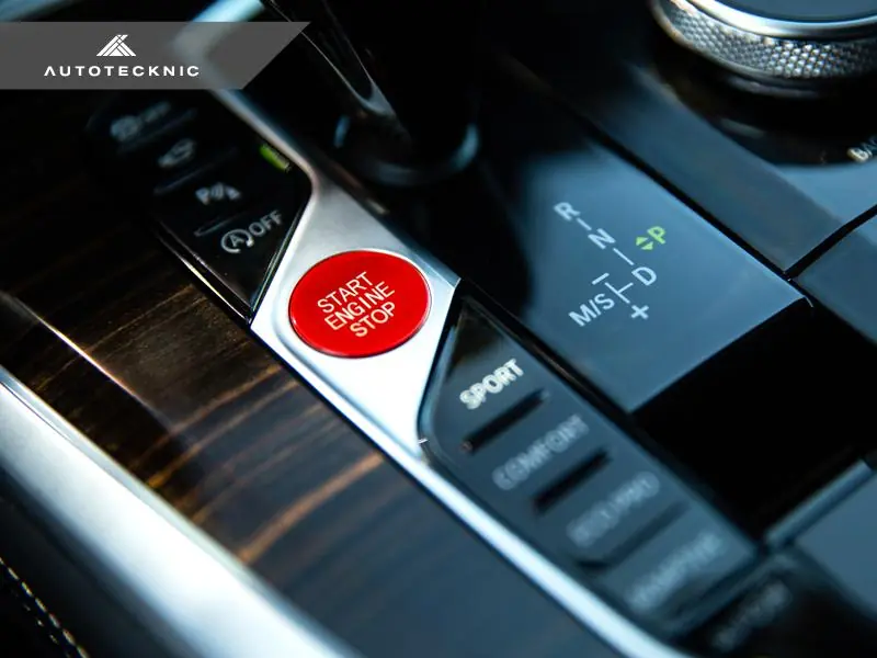 AutoTecknic Red Start Stop Button - G42 2-Series