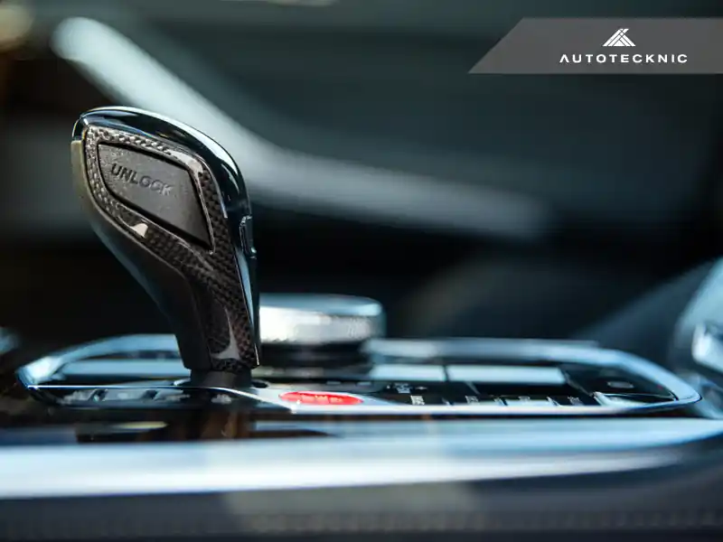 AutoTecknic Carbon Fiber Gear Selector Side Trims - G29 Z4