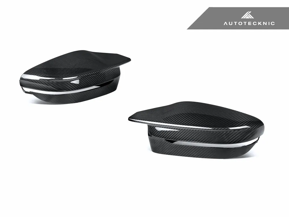 AutoTecknic Dry Carbon Fiber Mirror Covers - G20 M340I LCI | G22 M440I LCI