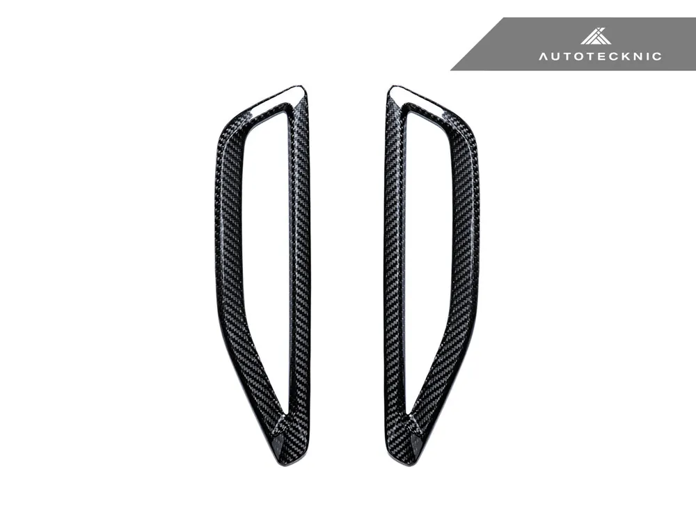 AutoTecknic Dry Carbon Fiber Fender Trim - G05 X5