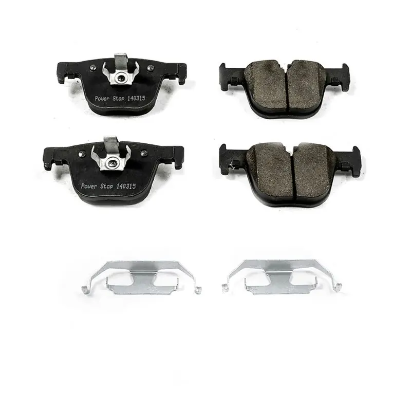 Power Stop 2016 BMW 328i Rear Z17 Evolution Ceramic Brake Pads w/Hardware (PSB17-1610)