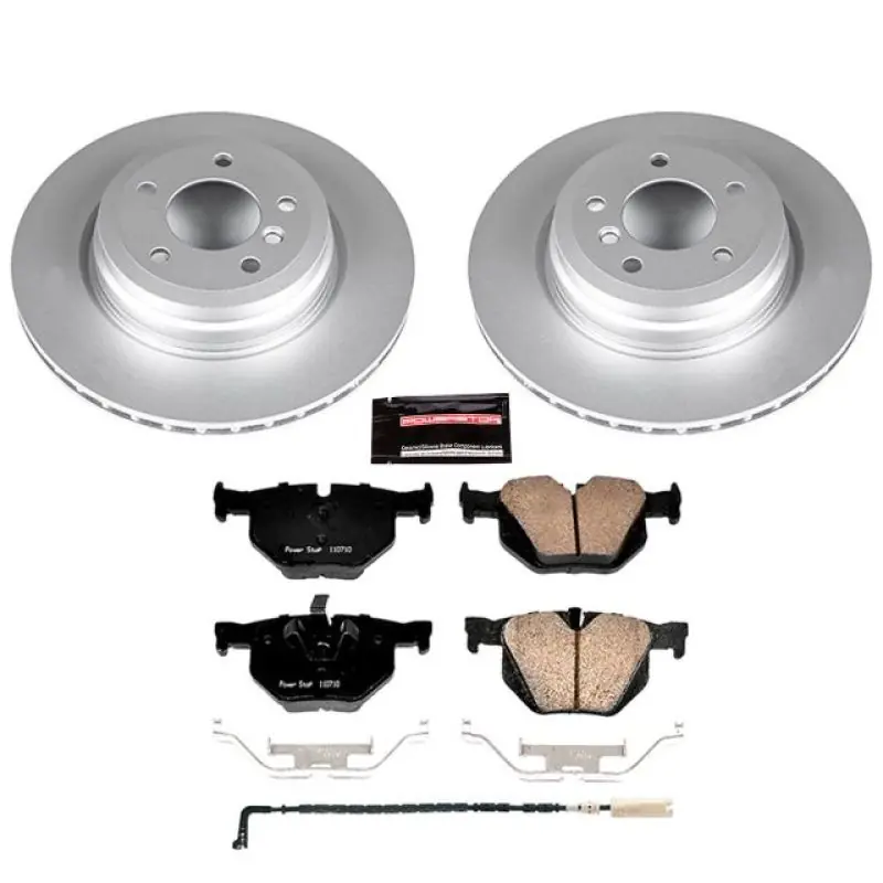 Power Stop 2006 BMW 330i Rear Z23 Evolution Sport Coated Brake Kit (PSBCRK045)